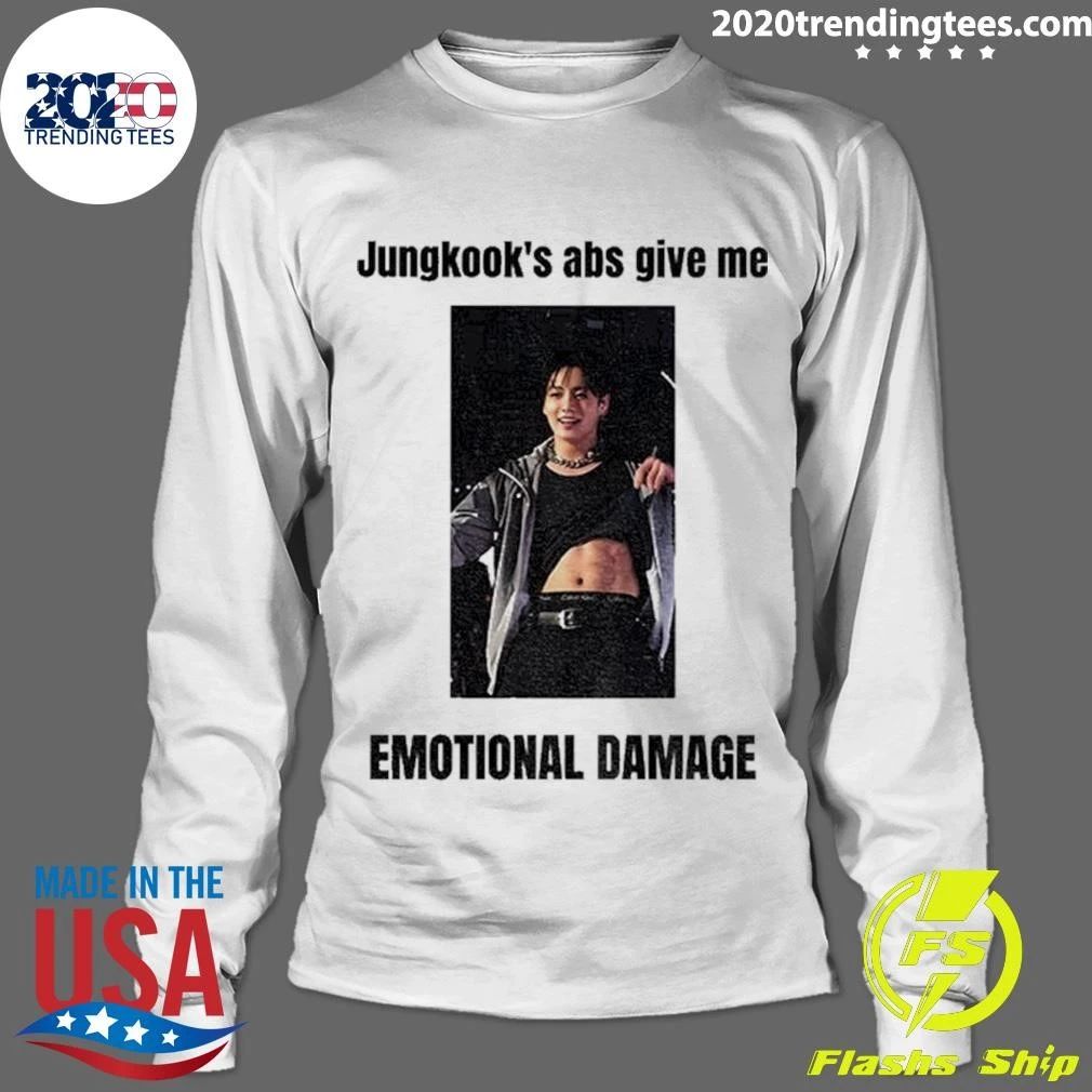 Jungkook’s Abs Give Me Emotional Damage Shirt