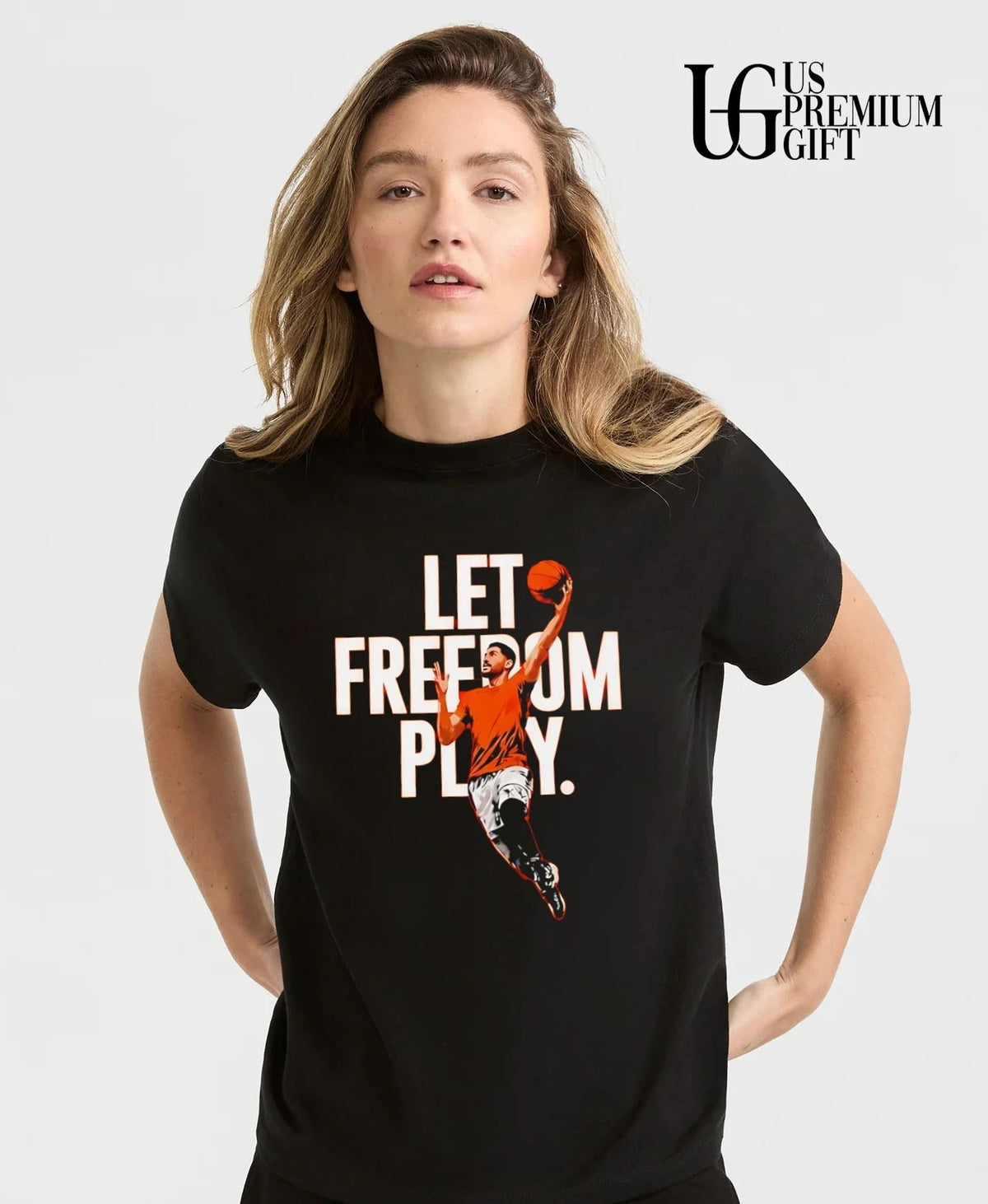 Enes Kanter Let Freedom Play NBA shirt