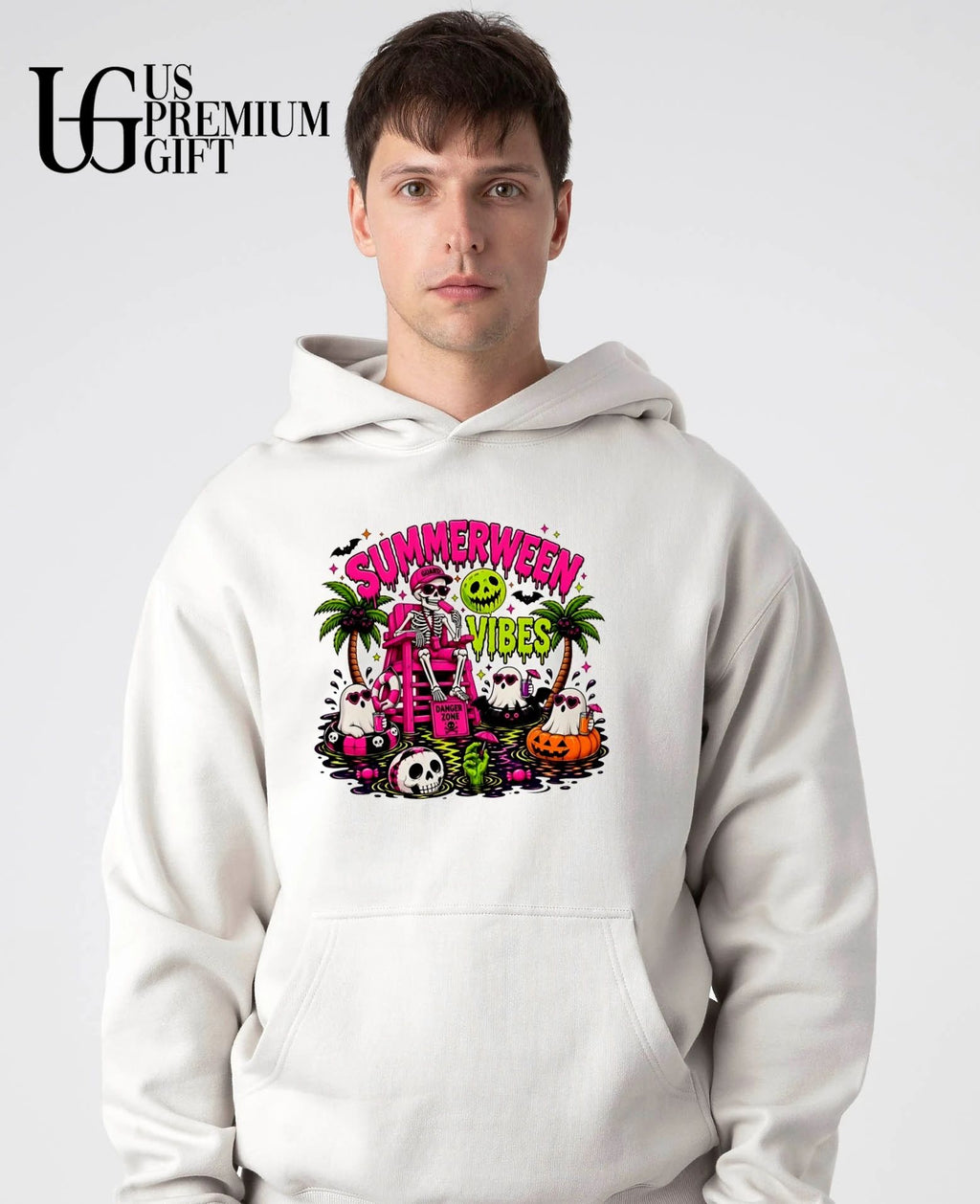 Skeleton Summerween vibes Halloween 2026 shirt