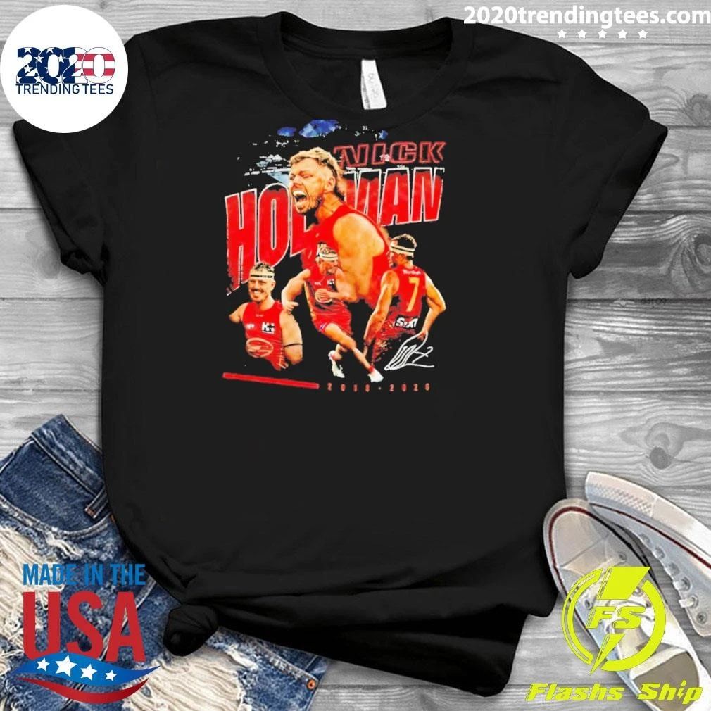 Nick Holman 2018-2026 Signature Graphic Shirt
