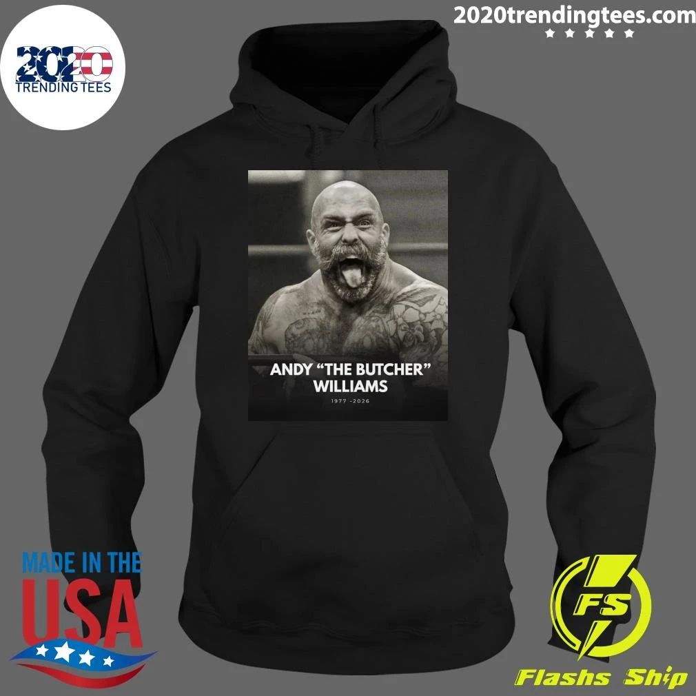 Andy The Butcher Williams 1977-2026 Shirt