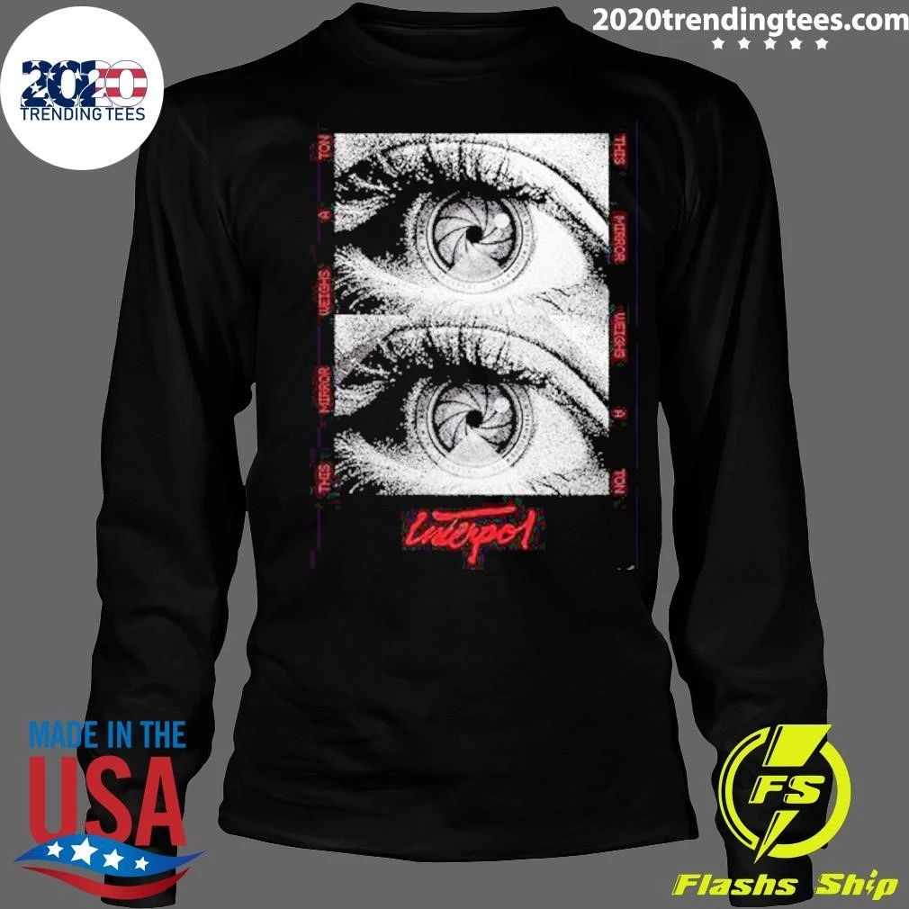 Interpol This Mirror Weighs A Ton Art By Shepard Fairey Obey Giant Shirt