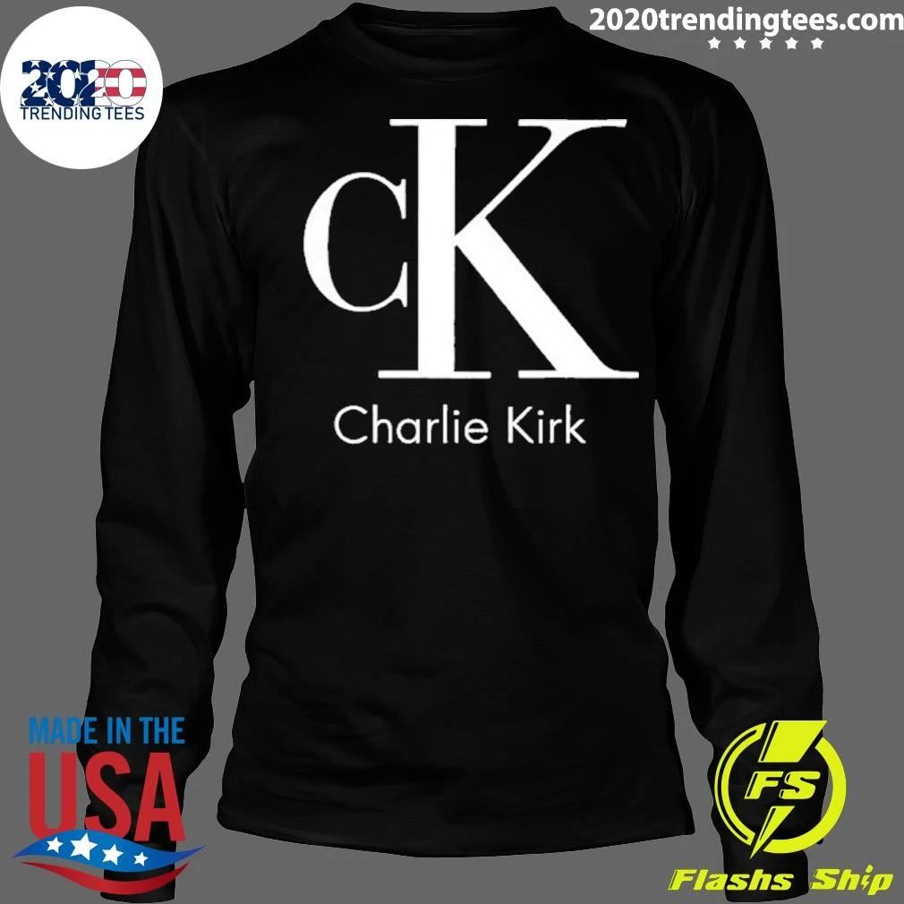 Charlie Kirk Ck Logo Turning Point Usa Shirt