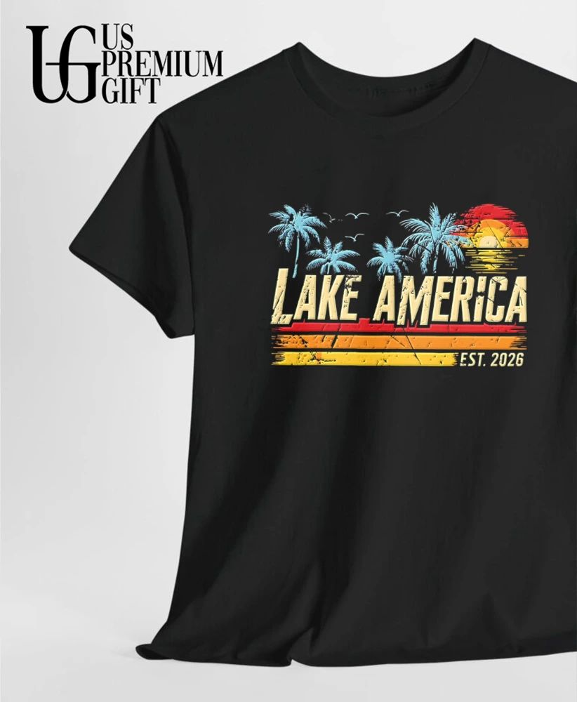 Lake America Est 2026 Tropical Vacation shirt