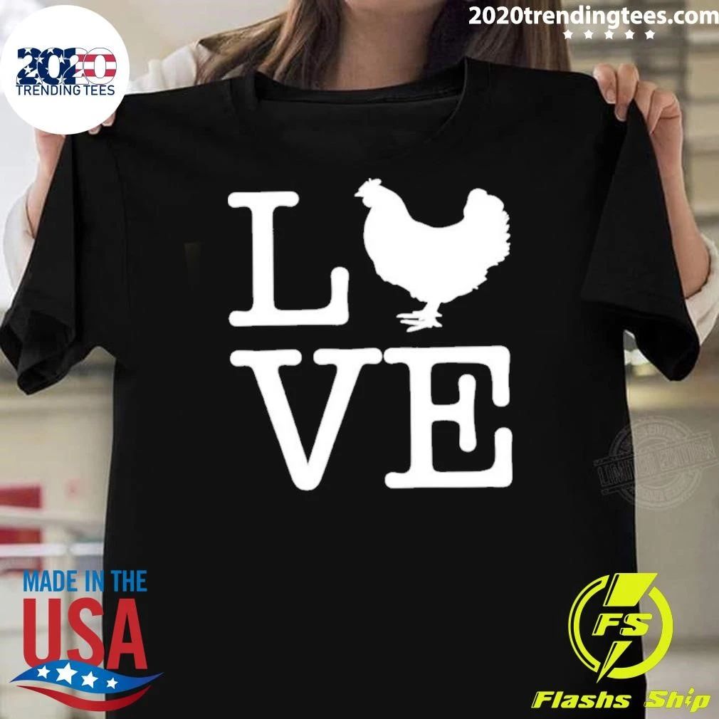 Hunter Luepke Love Chicken Shirt