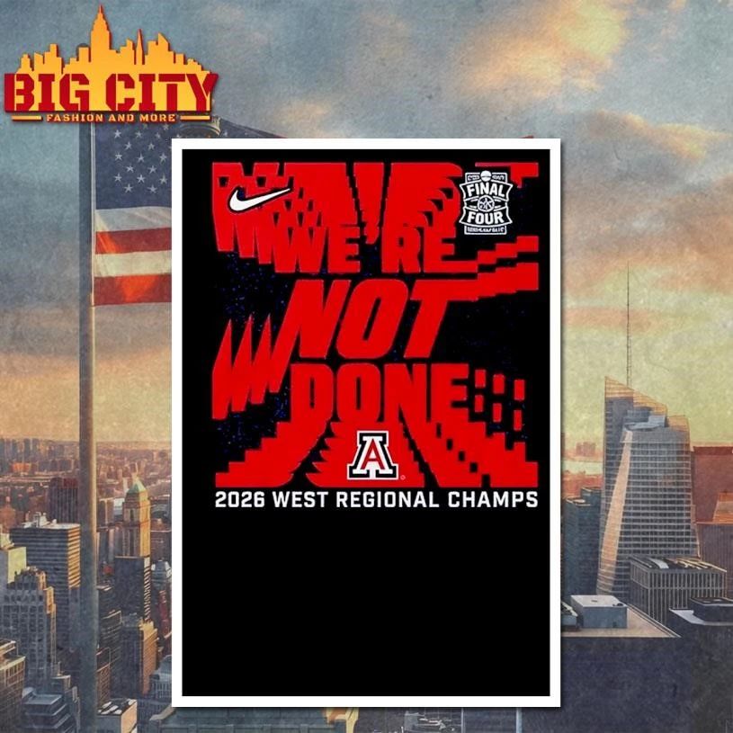 Arizona Wildcats 2026 Ncaa Tournament Final Four Locker Room College Shirt