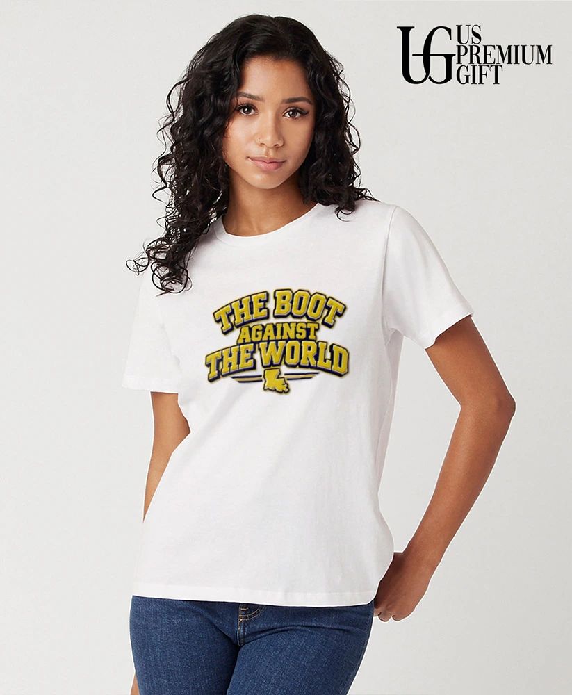 The boot against the world shirt