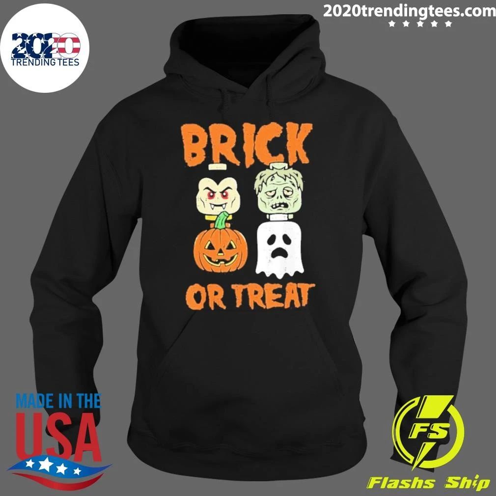 2026 Halloween Brick Or Treat Protest Shirt