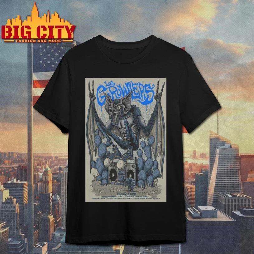 Los Growlers Band Texas 2026 Poster Shirt