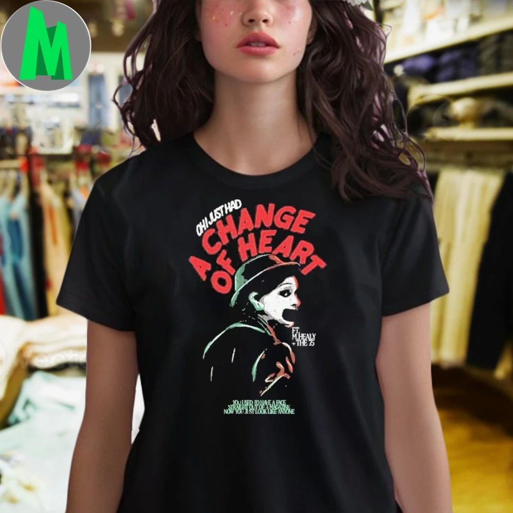 Day Of The Moon Store Spooky 75 A Change Of Heart Crop New Shirt