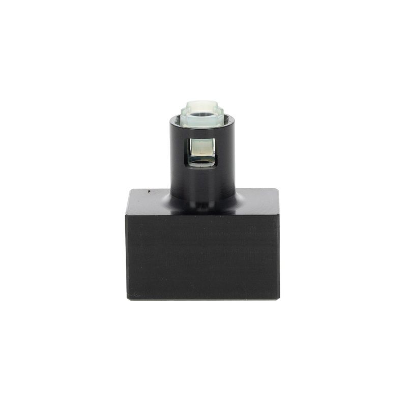 Fitting Tee, 2x AN-08 ORB Port On Run, 5/16″ Female Quick Connect On Branch