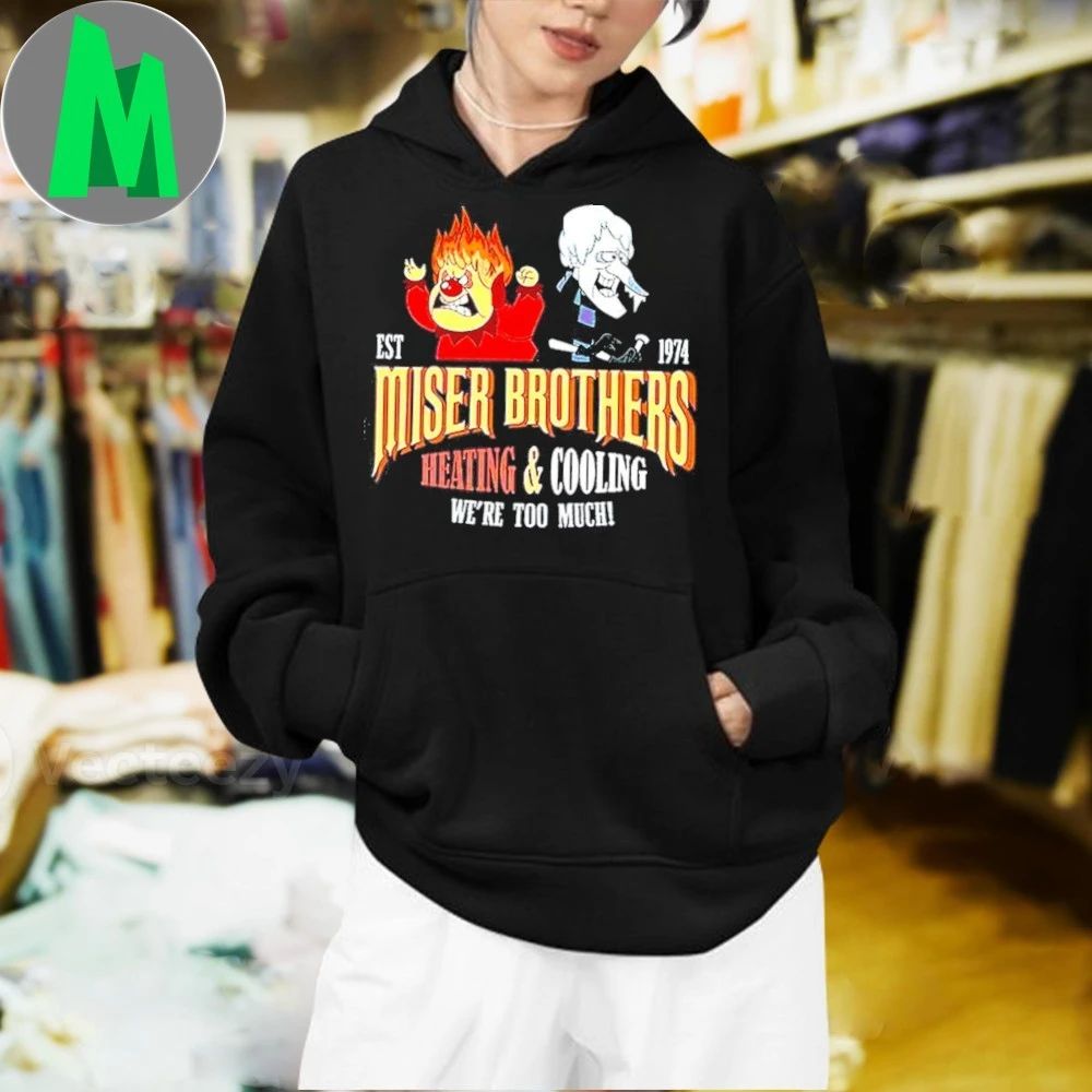 Miser Brothers Heating and Cooling Christmas Shirt