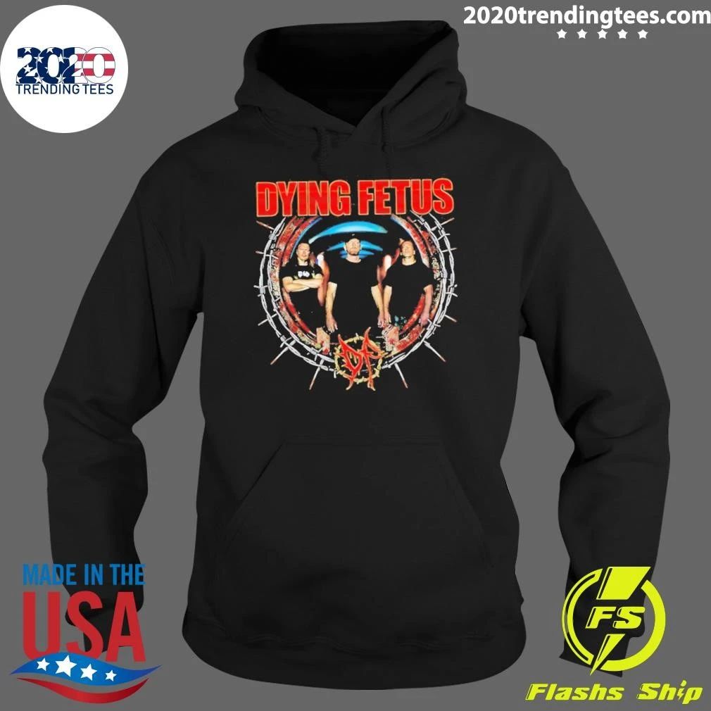 Dying Fetus Spike Circle Graphic Shirt