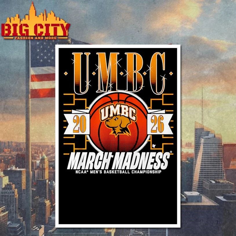 March Madness UMBC Retrievers 2026 NCAA men’s basketball championship T-shirt
