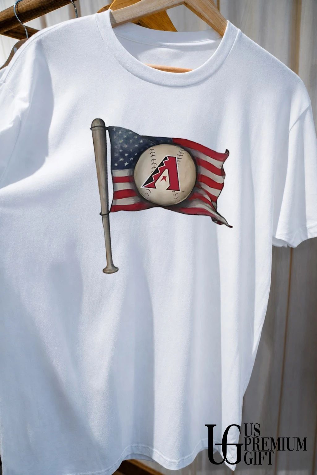 Atlanta Braves Baseball flag shirt