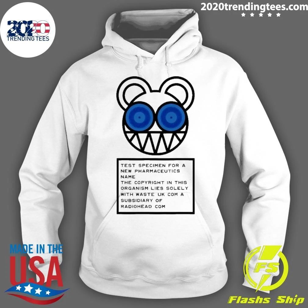 Waste Bear Radiohead Test Specimen Organism Shirt