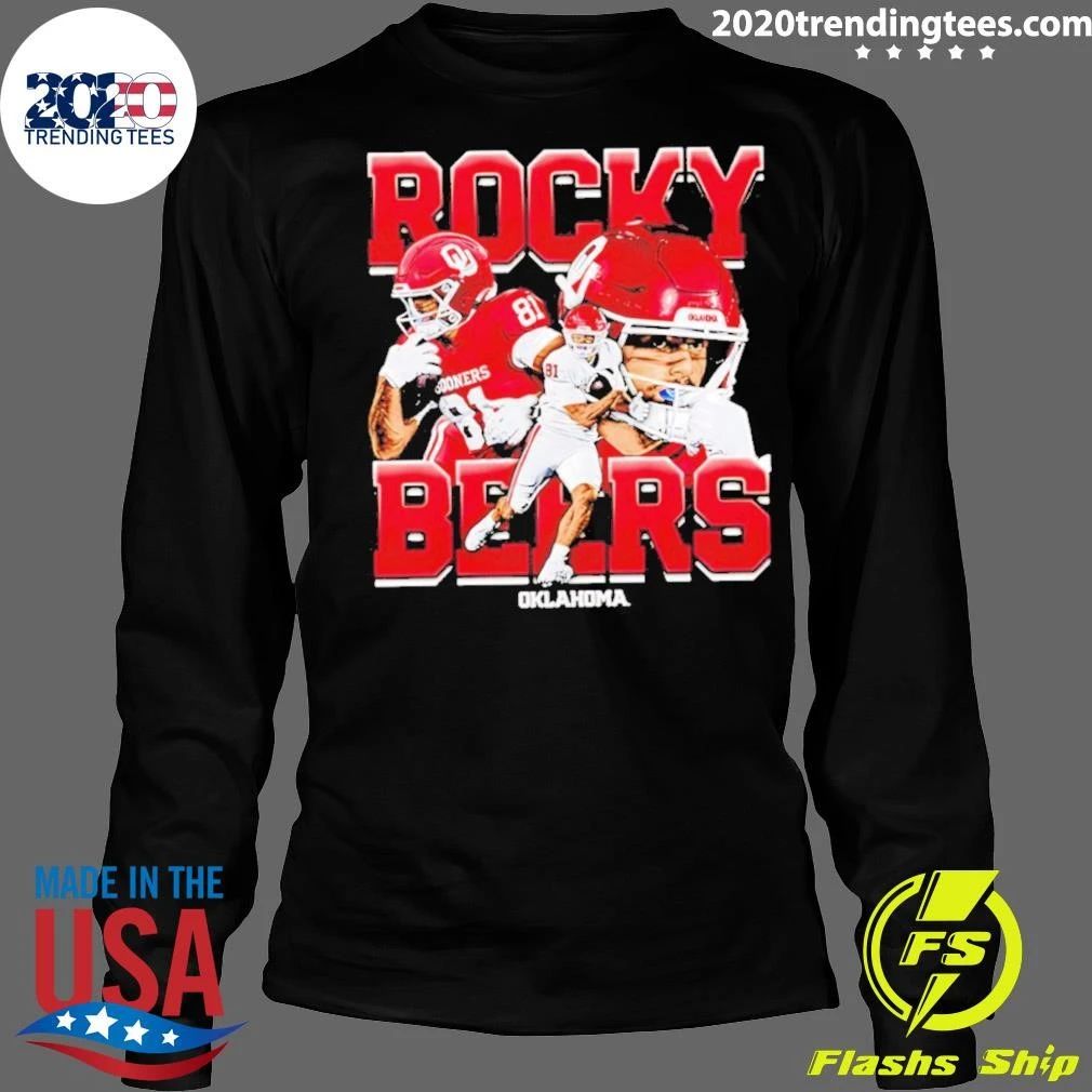 Rocky Beers Oklahoma Sooners Football Player Graphic Shirt