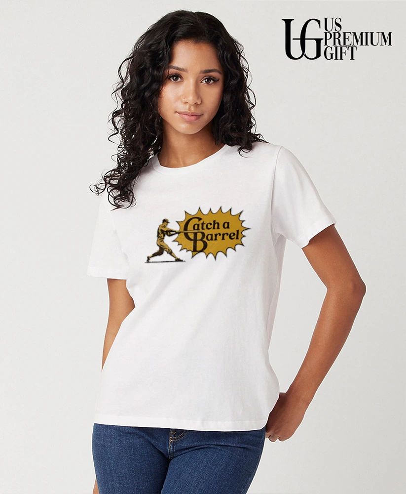 Baseball player Catch a Barrel shirt