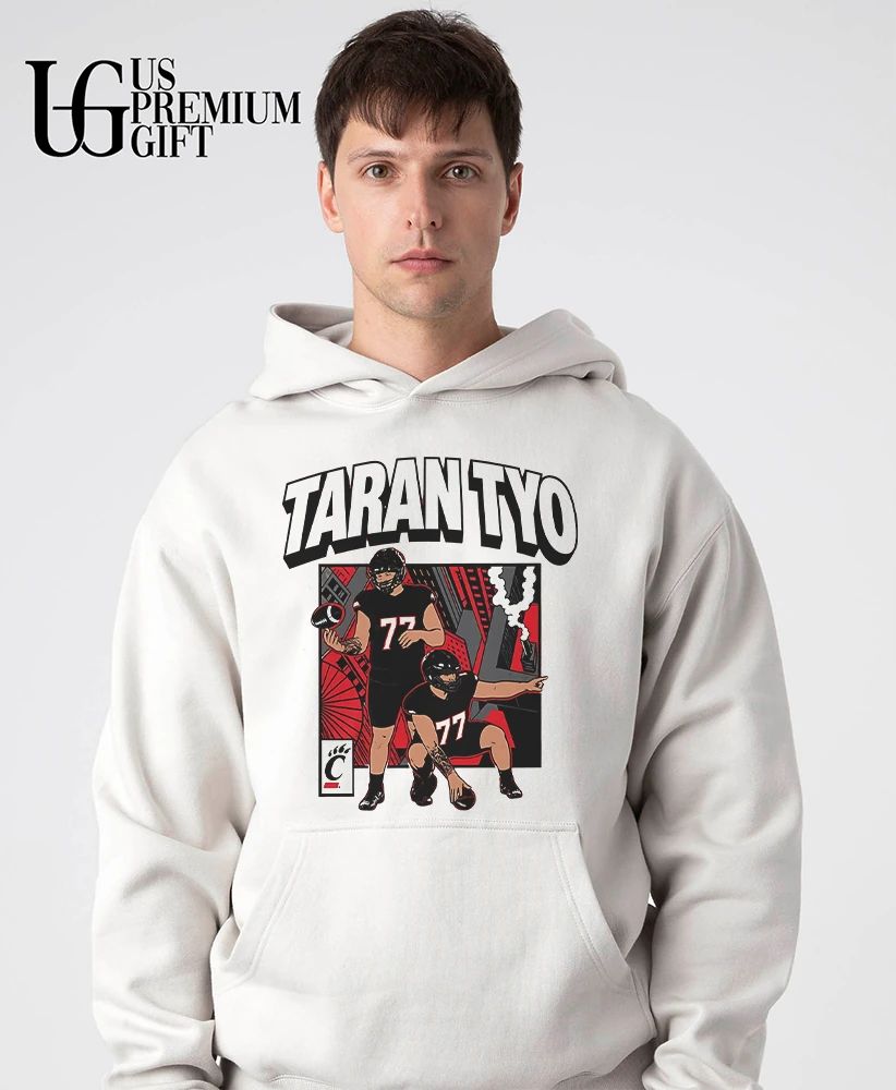 Taran Tyo Cincinnati Bearcats football graphic shirt