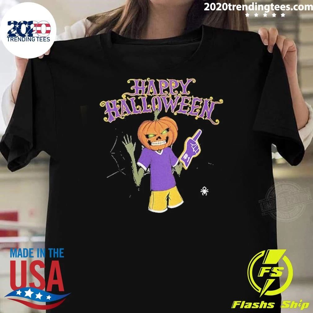 Halloween Pumpkin Head Jack-o’-lantern Rivalry Shirt