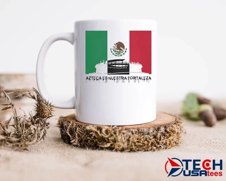 Estadio Azteca Altitude Mexico Football flag shirt