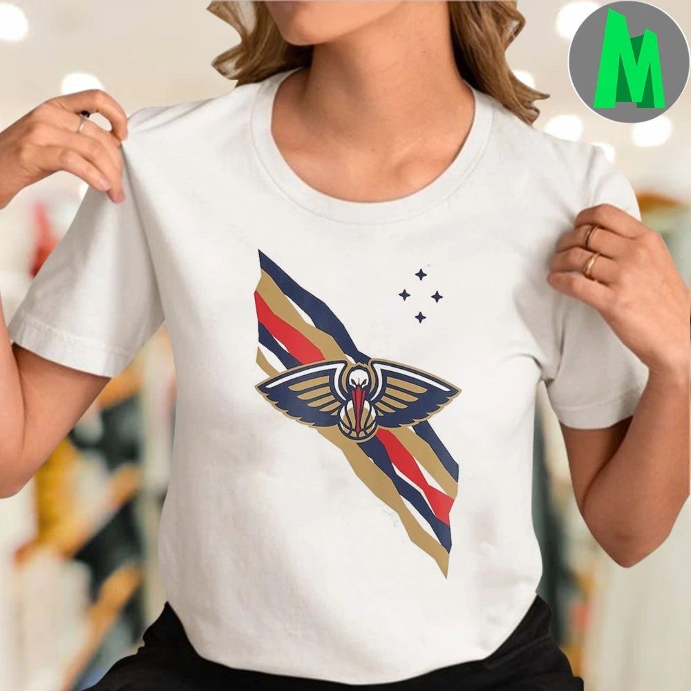 Orleans Pelicans OVO x NBA Logo 2025 Shirt