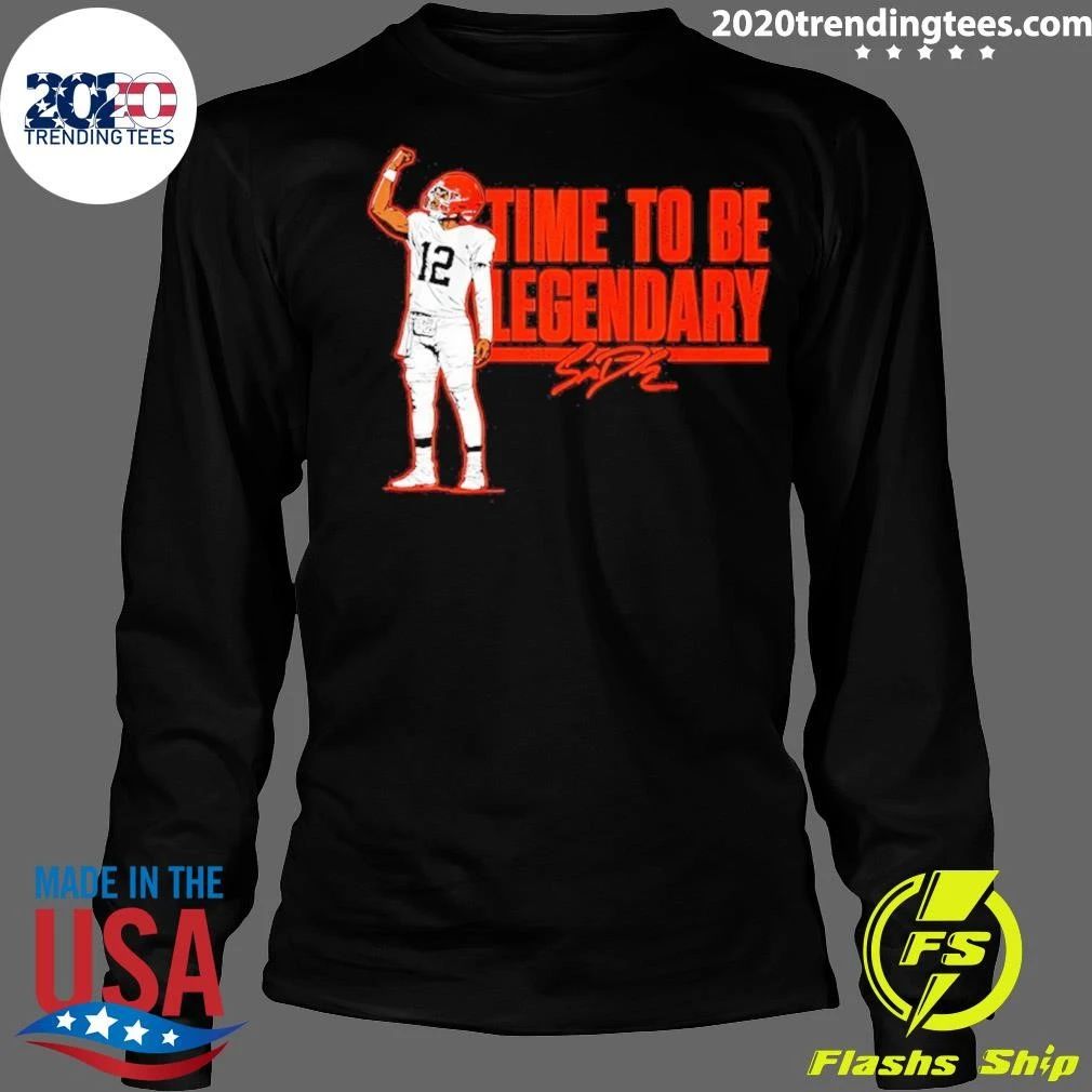 Shedeur Sanders Time To Be Legendary Signature Shirt