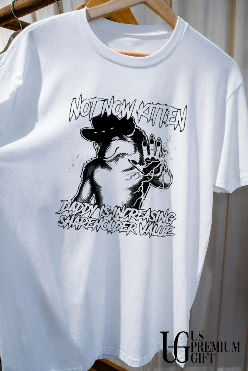 Not Now Kitten Daddy Is Increasing Shareholder Value shirt