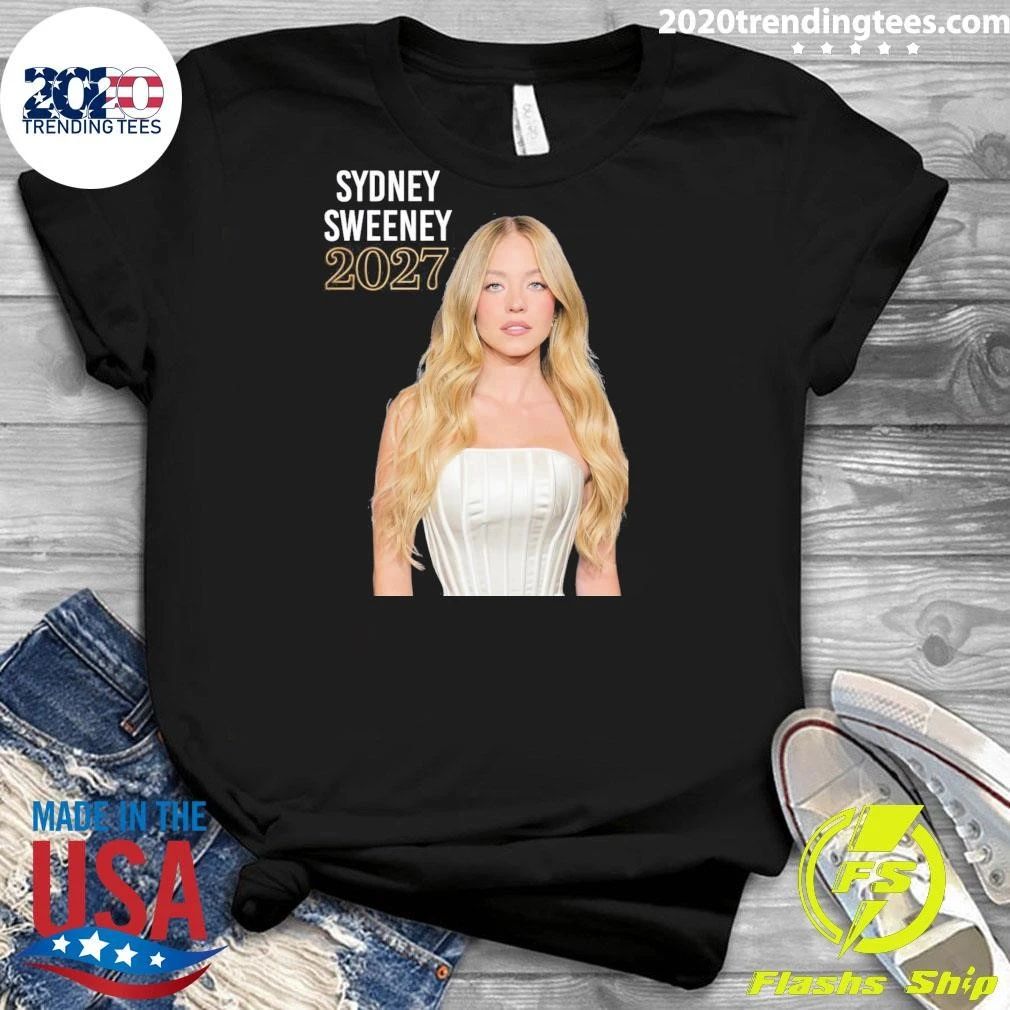 Sydney Sweeney 2027 Calendar, Collectible Wall Calendar Shirt