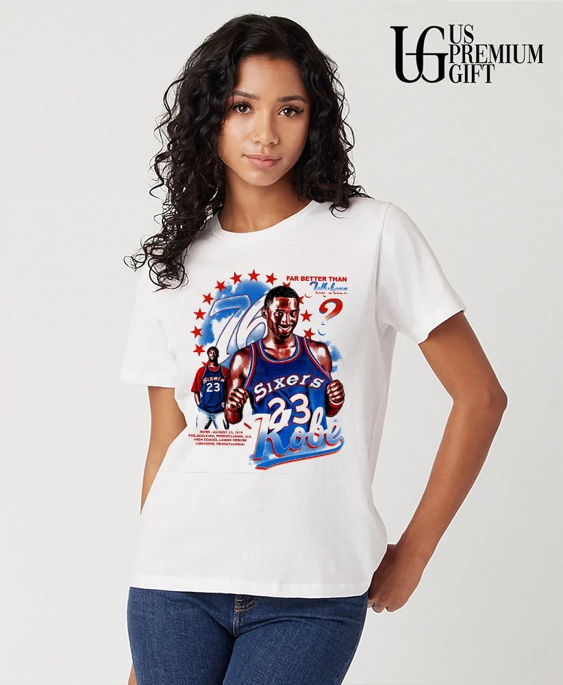 Kobe Bryant Philadelphia 76ers Far Better Than Jellybean 23 Kobe shirt