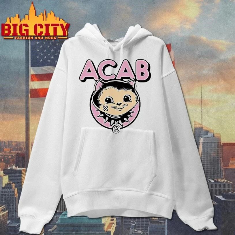 Acab Cat Graphic Cute Shirt