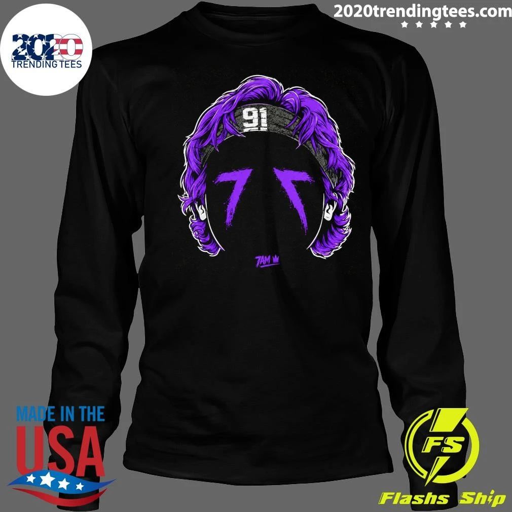 Trey Hendrickson Baltimore Blank Face Shirt
