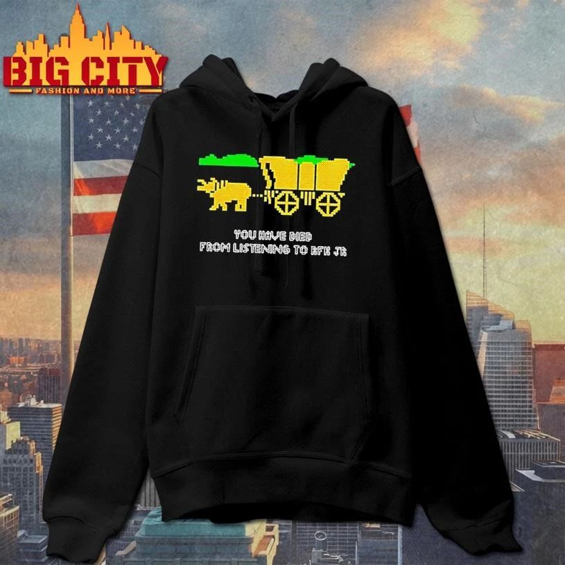 The Oregon Trail You Have Died From Listening To Rfk Jr Pixel Art Shirt
