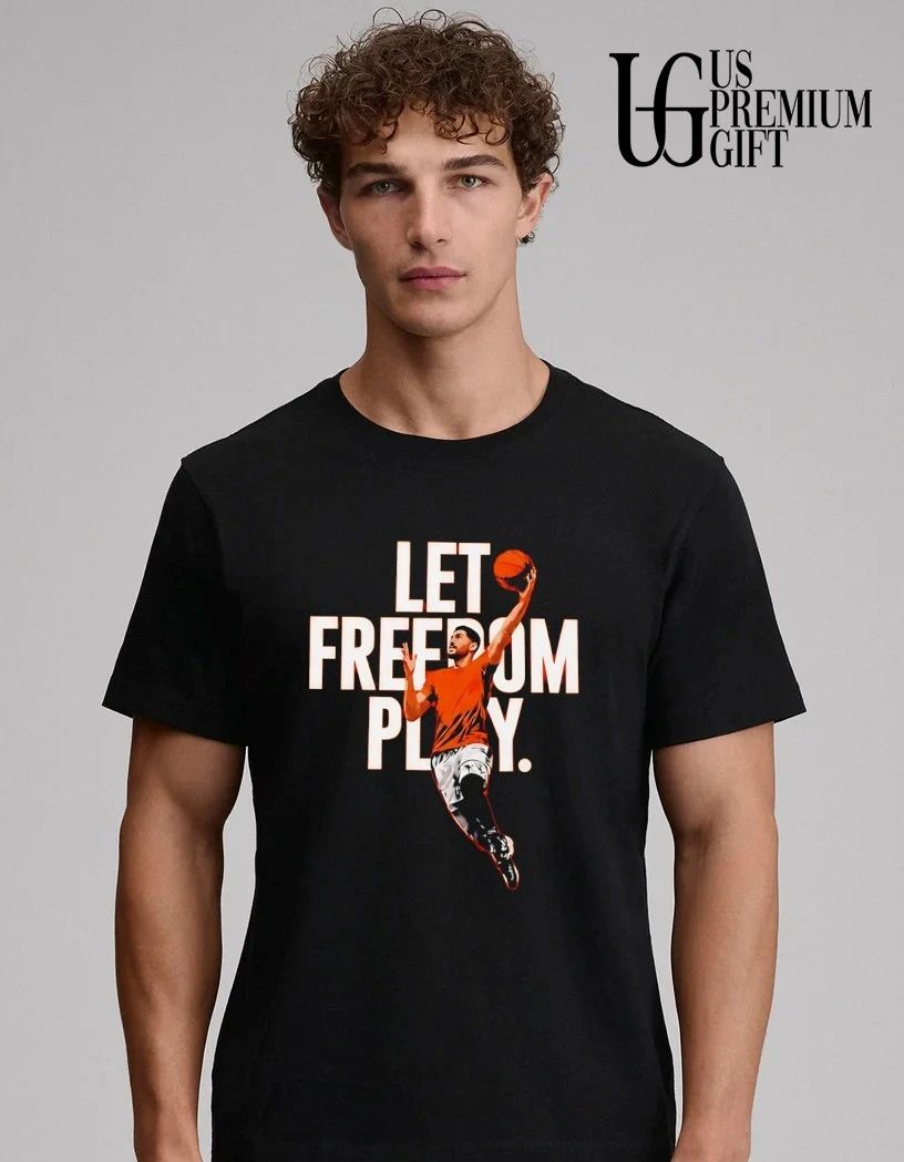 Enes Kanter Let Freedom Play NBA shirt