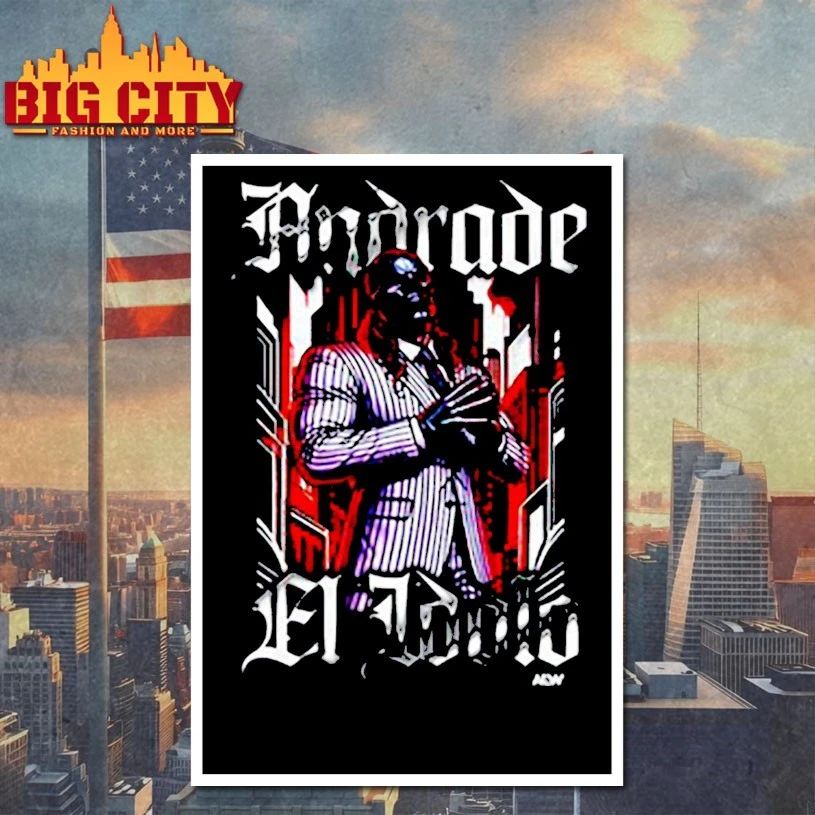 Andrade el idolo graphic series T-shirt
