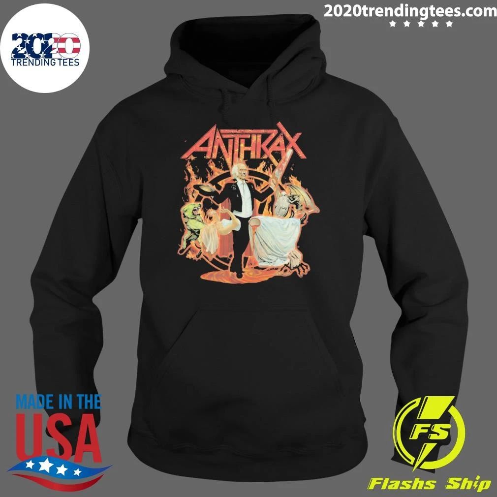 Anthrax North America 2026 Tour Cursum Perficio Fiery Shirt