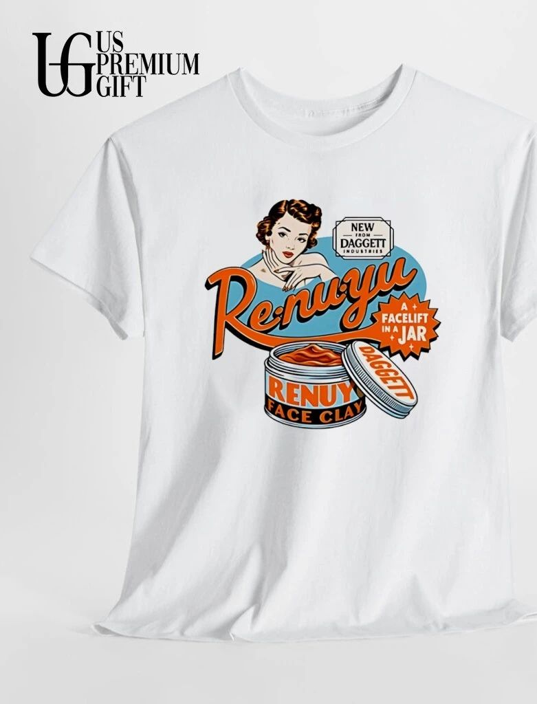 Daggett Industries Re-nu-yu A Facelift in a Jar face clay shirt