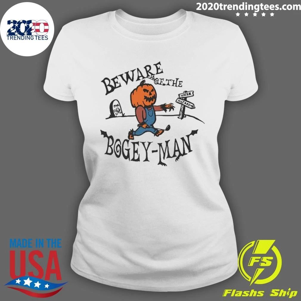Halloween Ground Under Repair Beware of the Bogey-Man Shirt