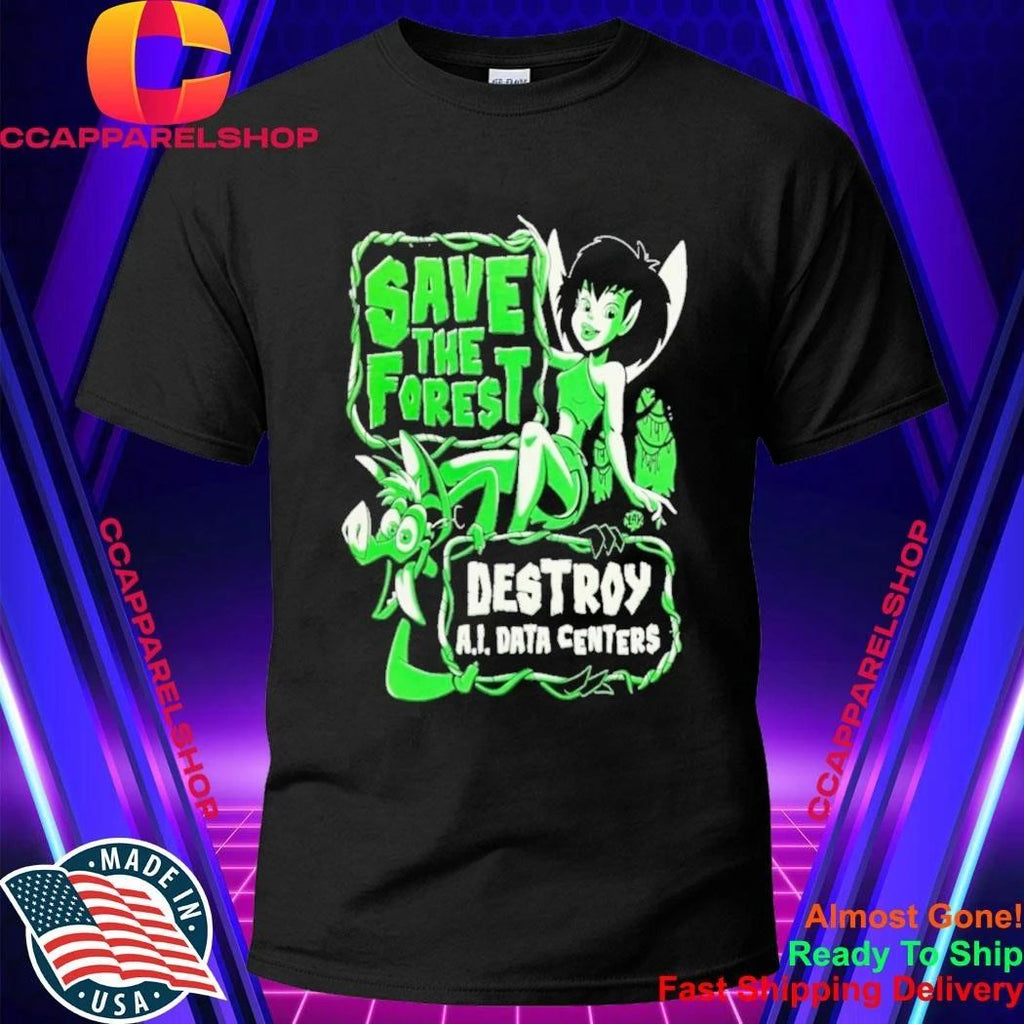 Save Firest Destroy A.j. Data Centers Shirt