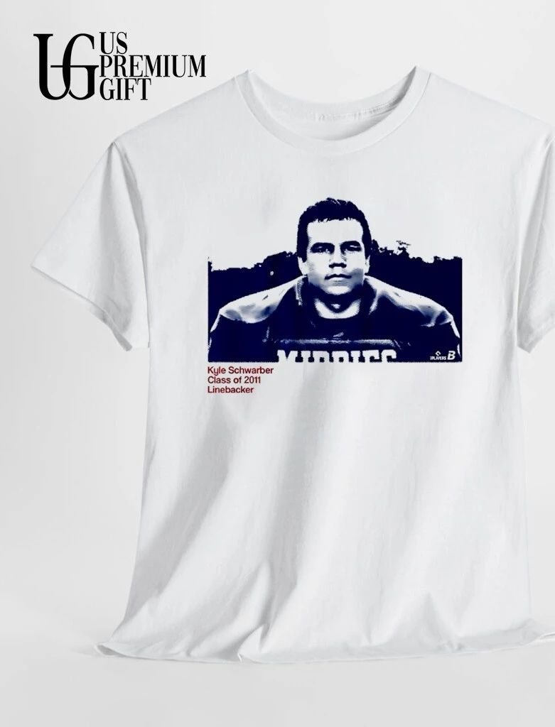 Linebacker Class of 2011 Kyle Schwarber Philadelphia Phillies football vintage shirt