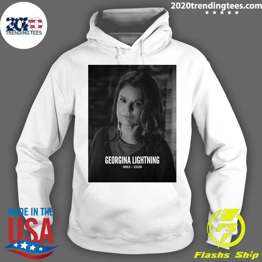 Rip Georgina Lightning 1963-2026 Shirt