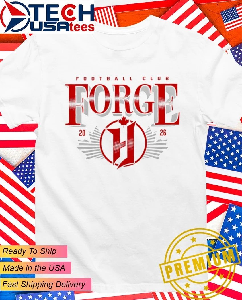 Football Club Forge 2026 Proud Canada Day logo shirt