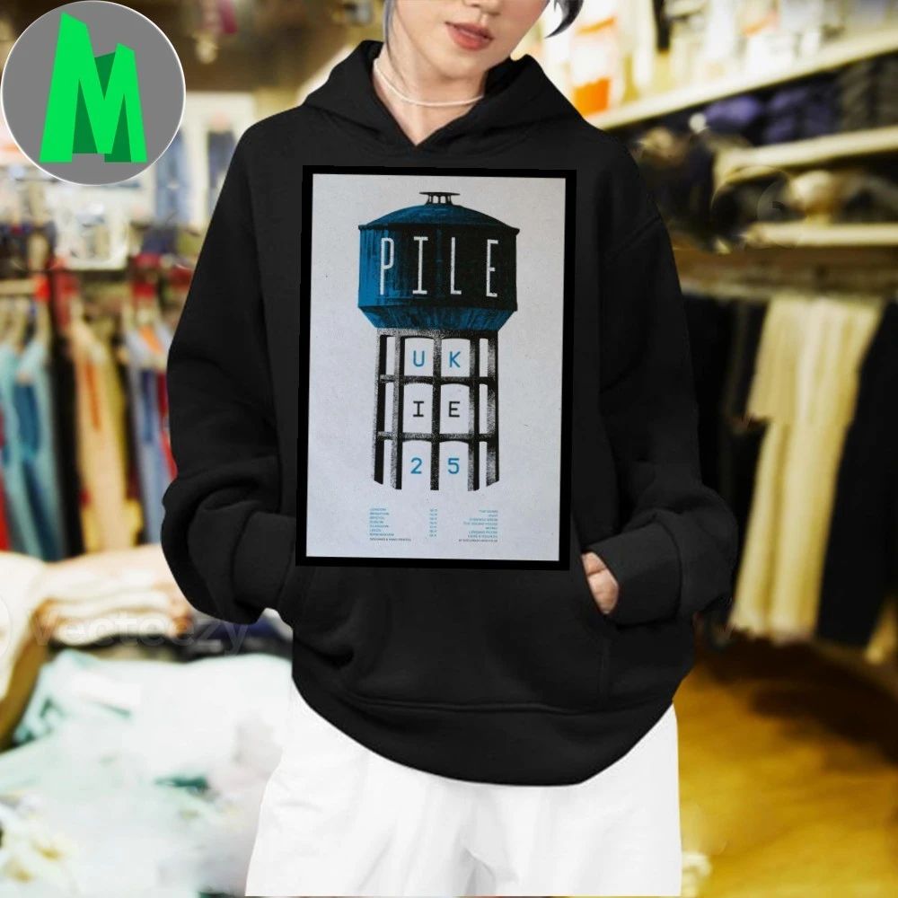 Pile UK & Ireland Tour 2025 Poster Shirt