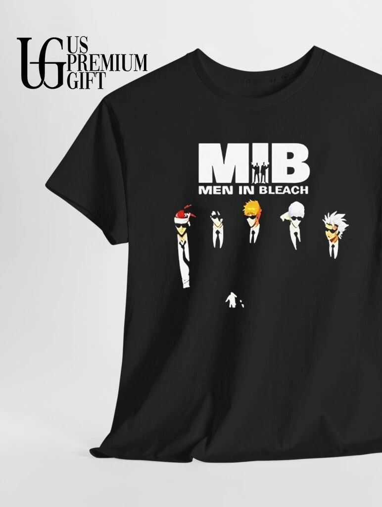 MIB Men In Bleach parody shirt