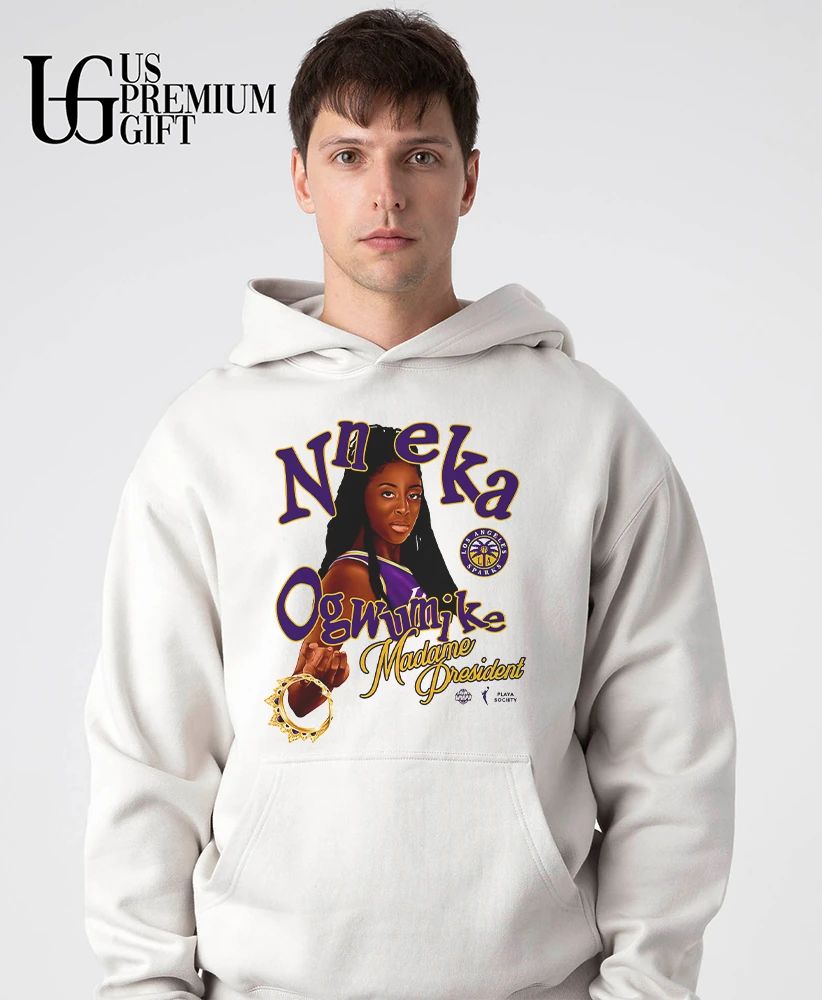 Nneka Ogwumike Los Angeles Sparks WNBA Madame President Playa Society 2026 shirt