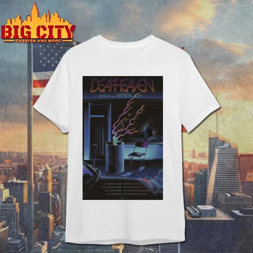 Deafheaven NZ And AU Tour 2026 Poster Shirt