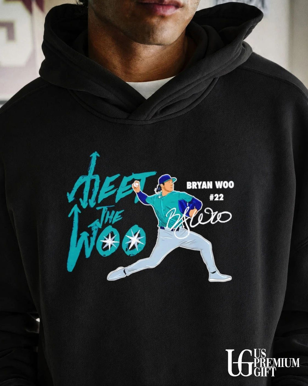 Meet The Woo Bryan Woo Seattle Mariners baseball signature shirt