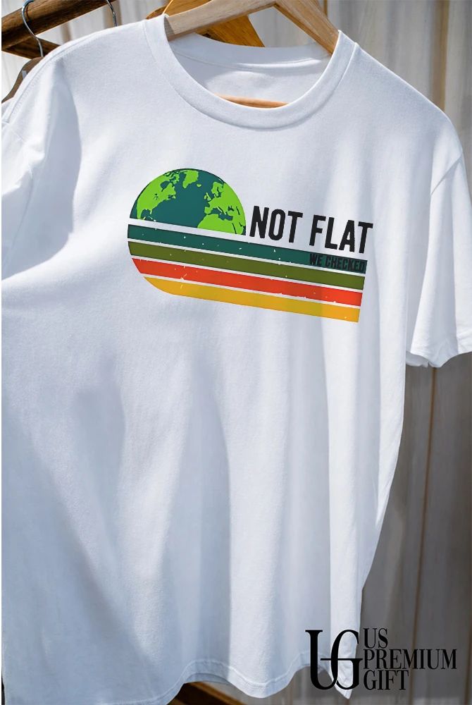 Not flat we checked retro shirt