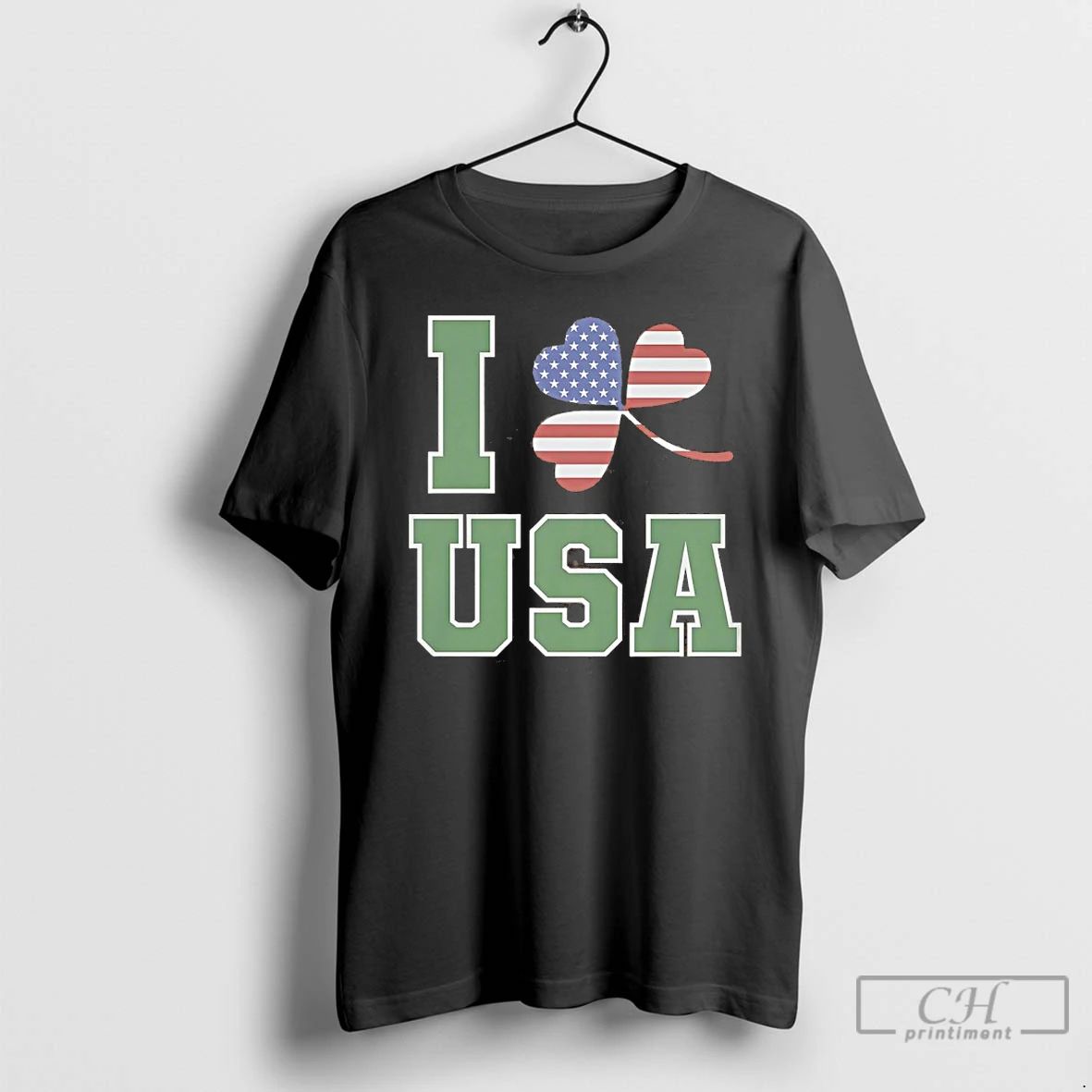 Classic I Love Usa St Patricks Day