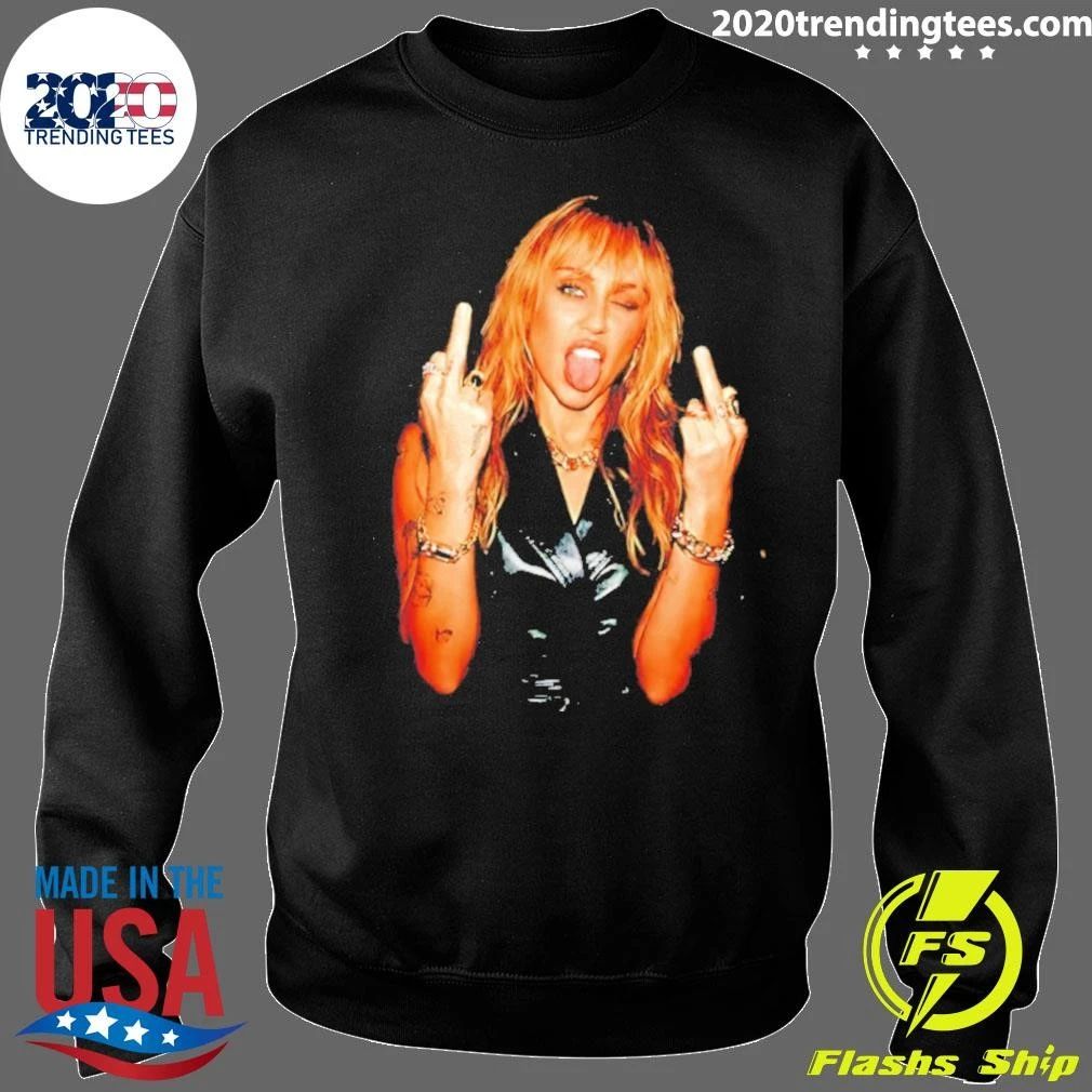 Miley N1 Middle Finger 2026 Graphic Shirt